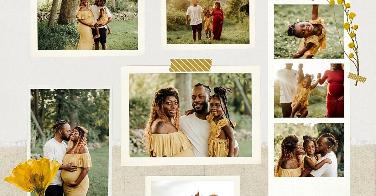 What are some editing techniques to enhance family photos?